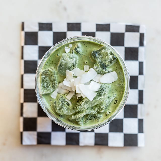 Matcha W Coconut Water.